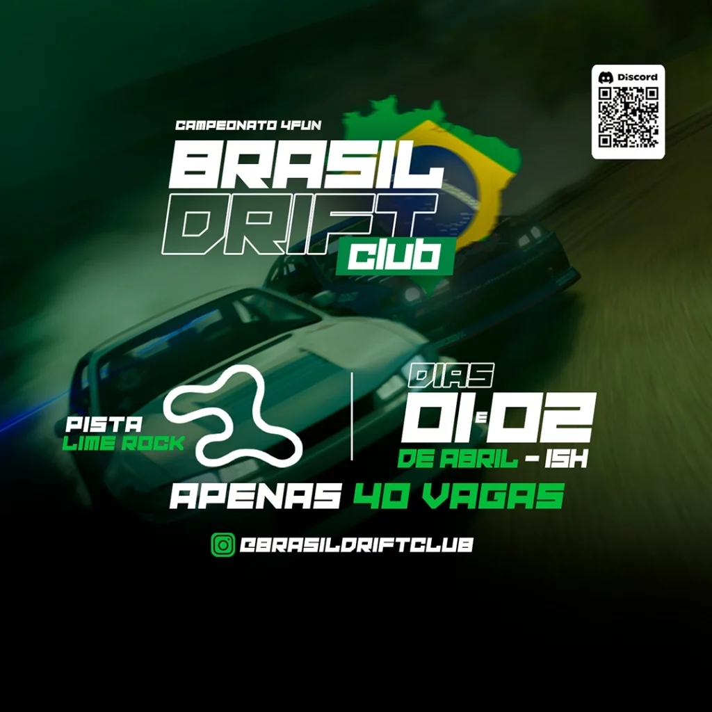 Inscrições  Brasil Drift Zone